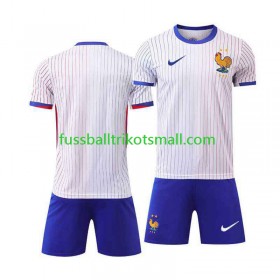 Fußballtrikots Frankreich Kinder EURO 2024 Kurzarm Auswärts-trikot kaufen